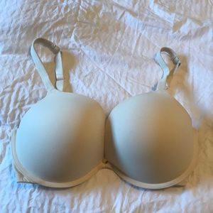 Ivory padded push up bra